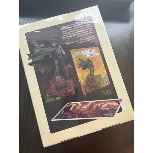 Sealed Oblivion Song Issue #1 Collector’s Edition w Statue, Print & Pin JL - Picture 1 of 7